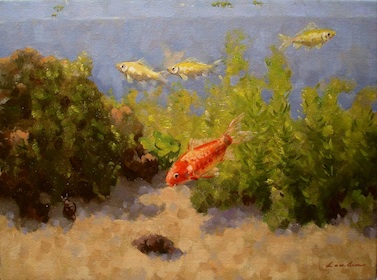Painting: Aquarium